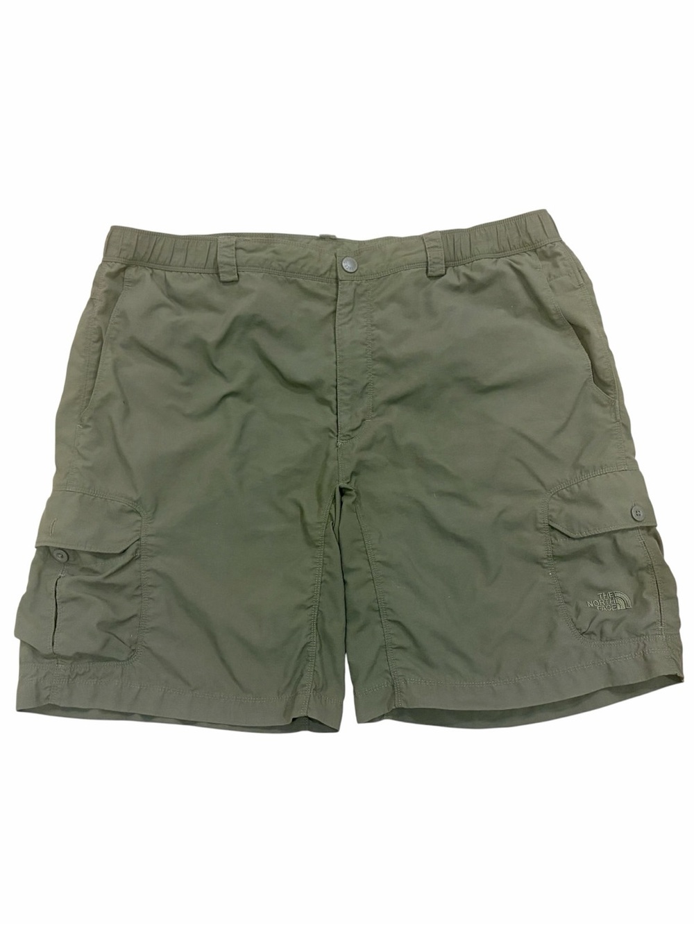 The North Face Green Cargo Shorts 10” - Men's XL
